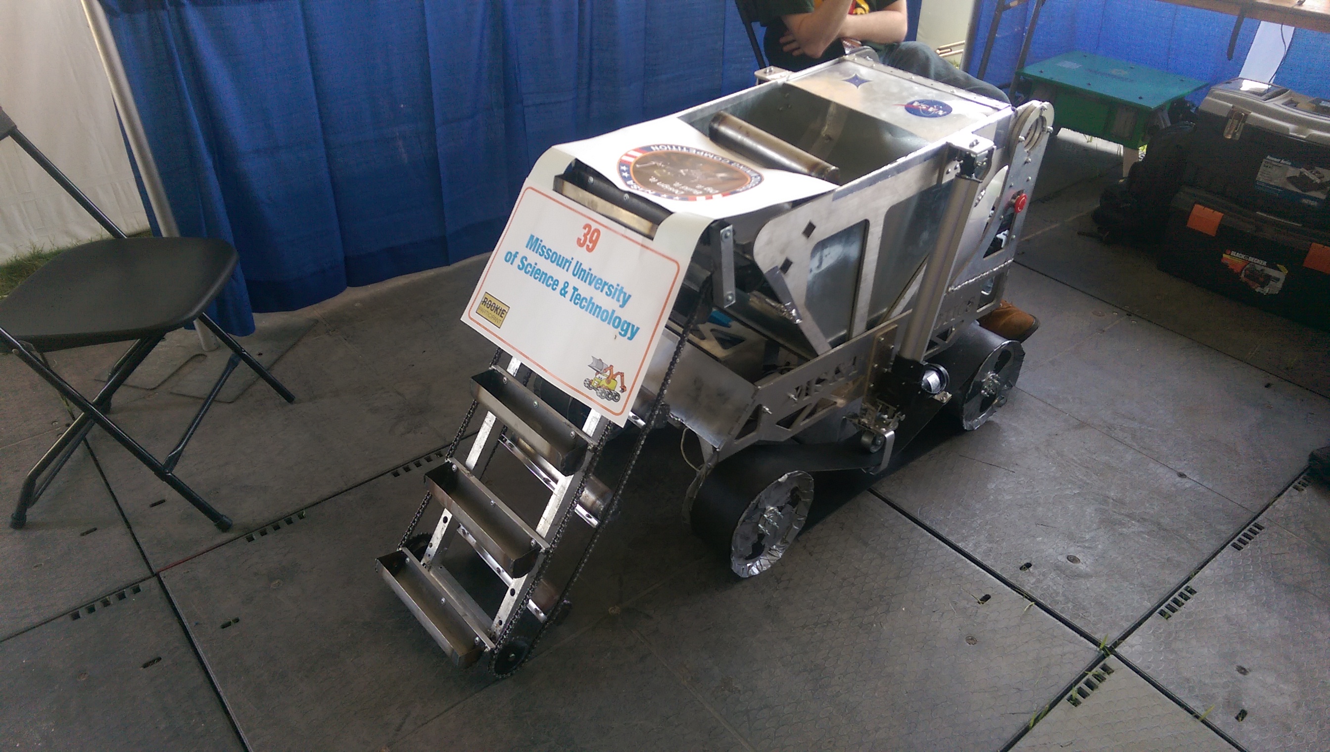 NASA Robotic Mining Competition 2015
